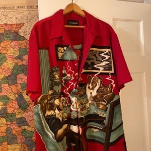 No Boundaries Dogs Playing Poker Shirt